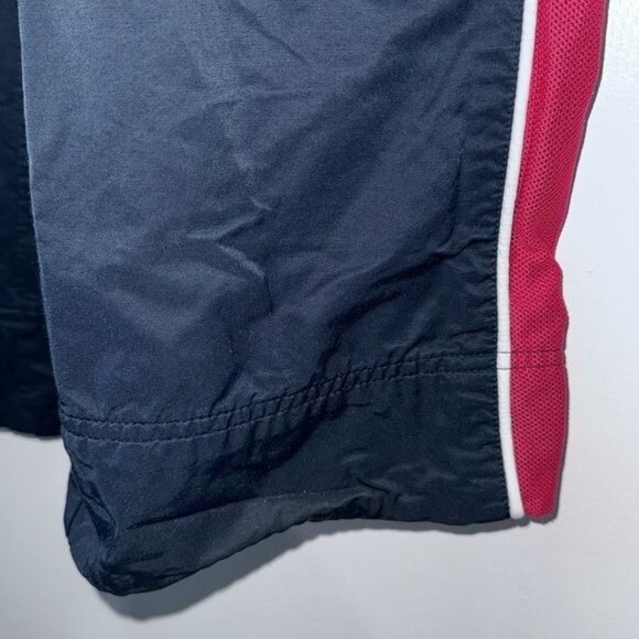 Nike Womens XL Athletic Capri Pants Black & Red Nylon - Picture 7 of 8